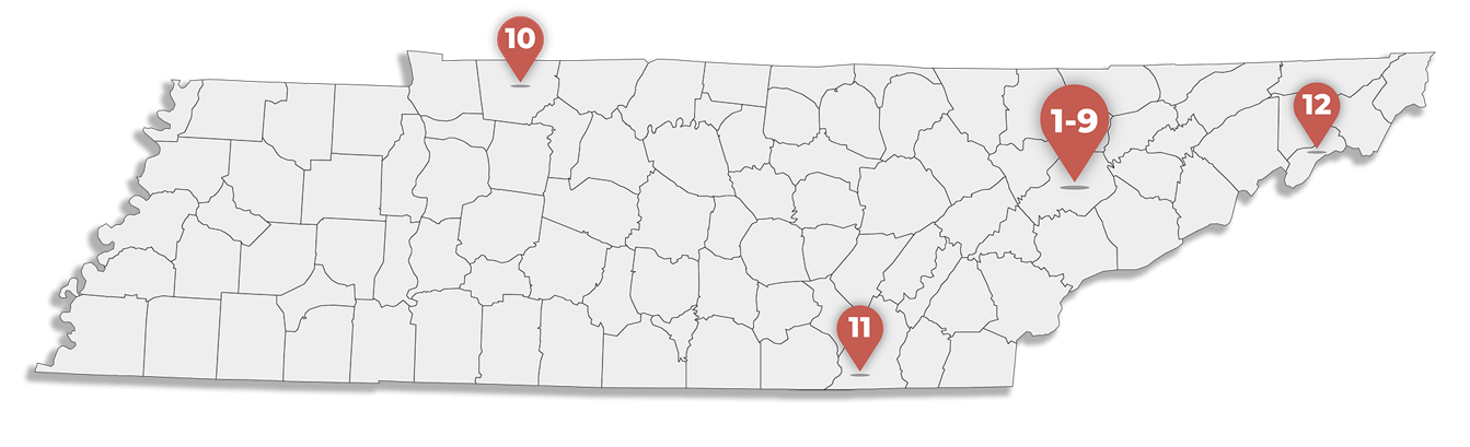 Trusted Ally Covered Facilities in Tennessee